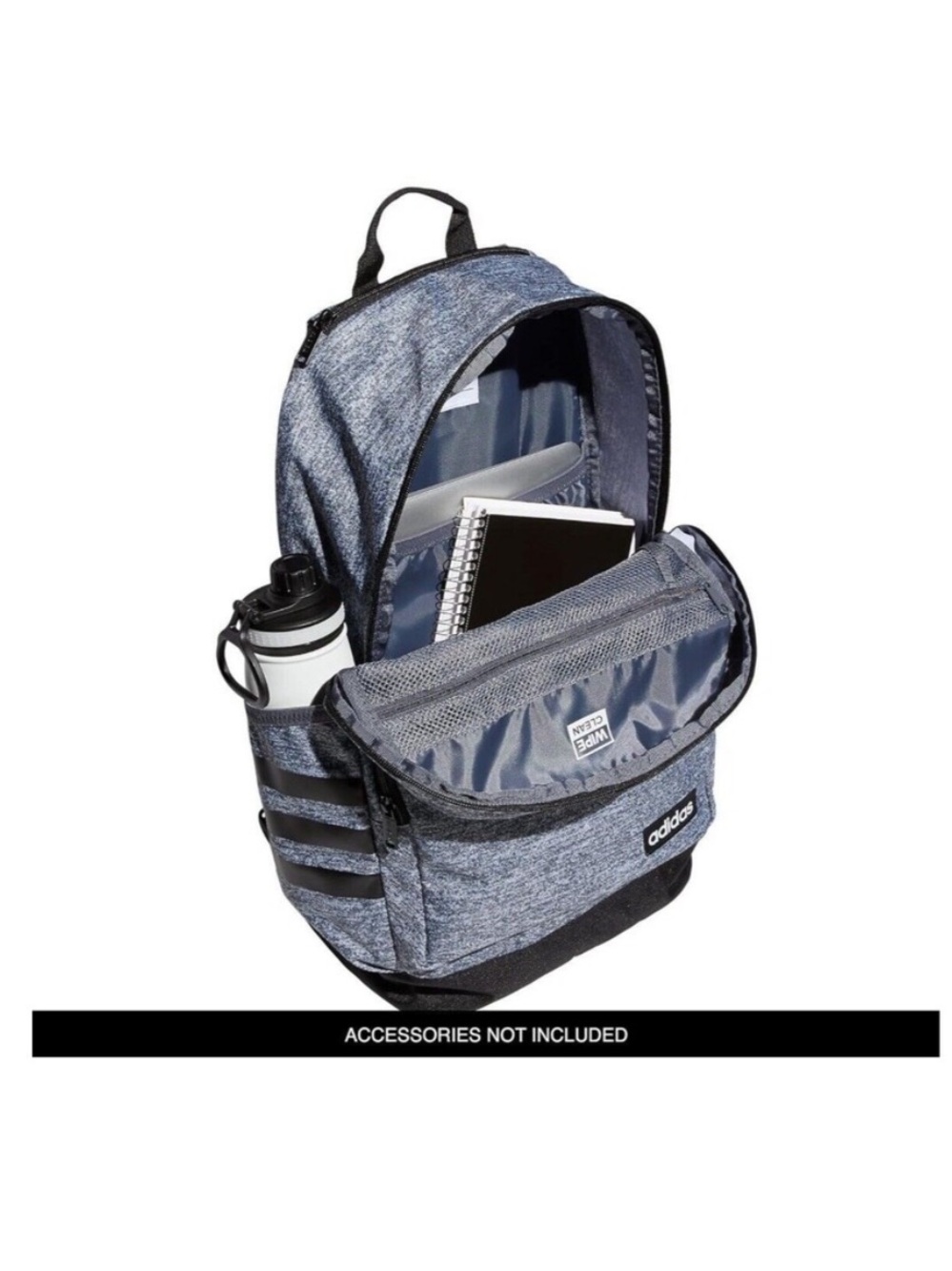 Large black and grey backpack - Picture 3 of 4